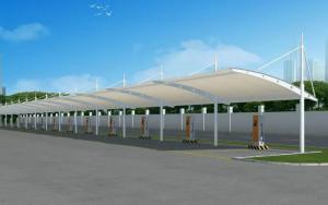 义马市膜结构停车棚