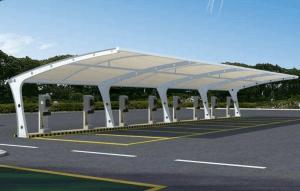 义马市膜结构停车棚