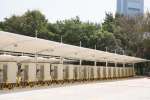 义马市膜结构停车棚